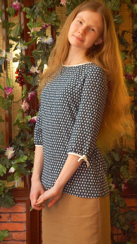 Блузка с бантиками от Asorty