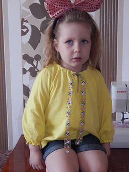 Блузка и сарафан для дочи
