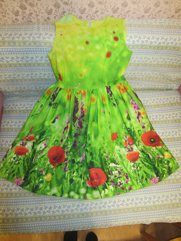 Платье «Цветущий луг» от Катерина К