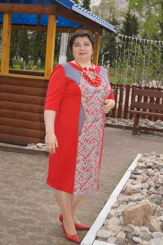 «Хочу красное» или платье №2 от Luba2012