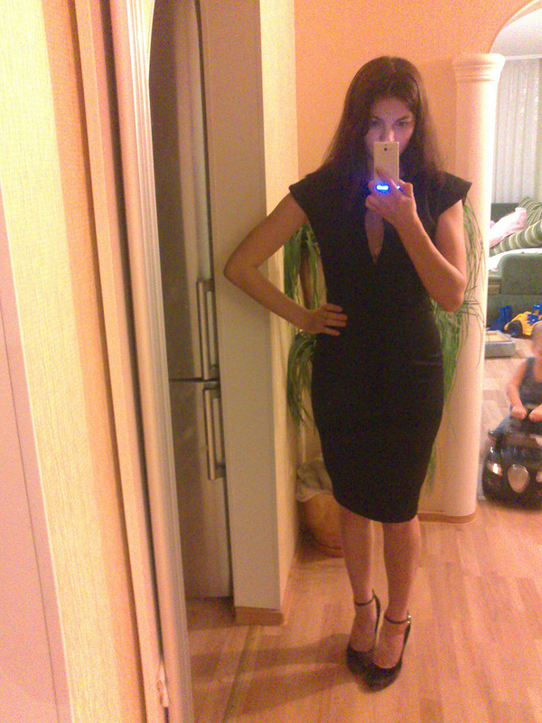 Черное платье-футляр! от mariguskova