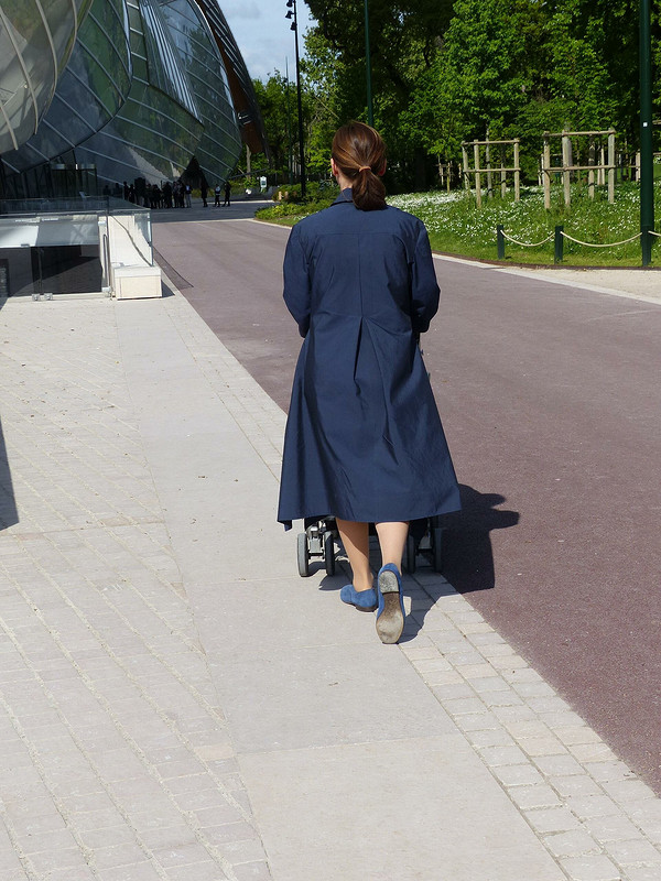 Стекло.Металл. Louis Vuitton. Платье-рубашка выходного дня от PolinaMuller