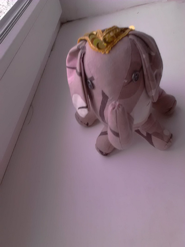 Жил на окошке розовый слон от SvetЛана:)