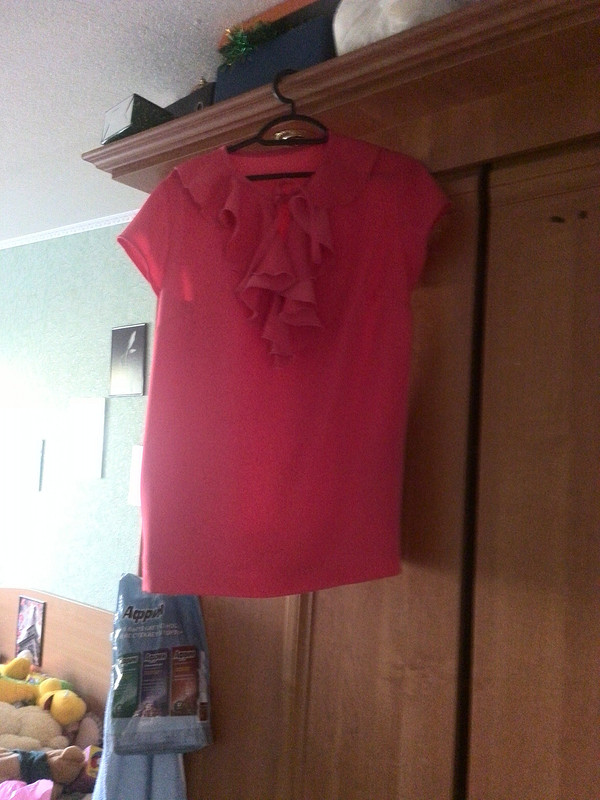 Розовая блузка от almondrose