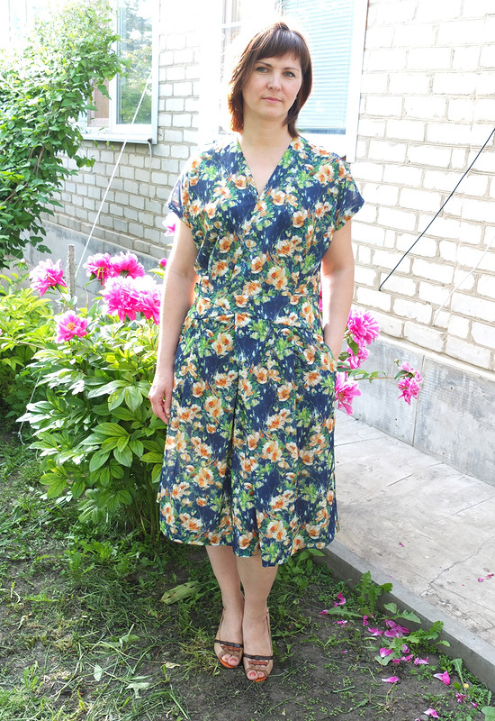 Платье-халатик из №3/2015 от ELena Is