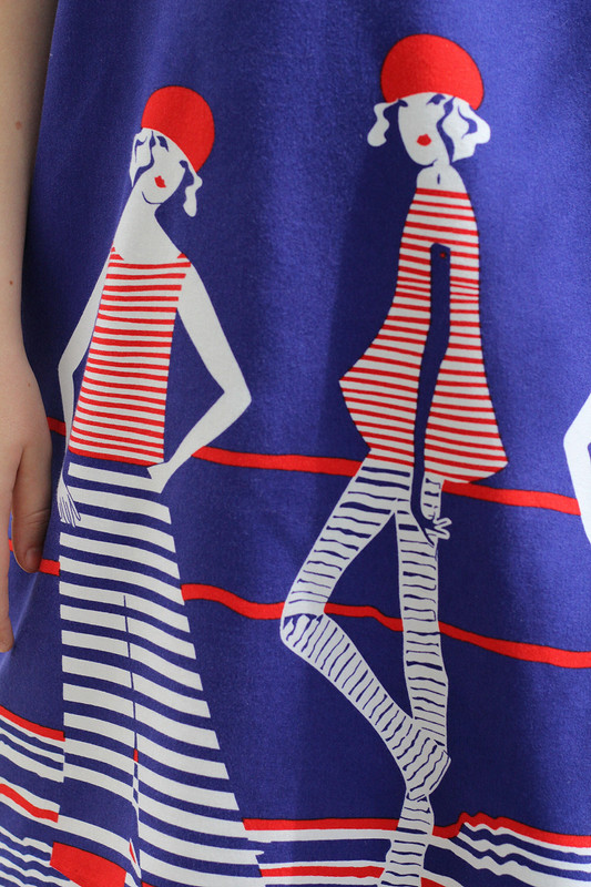 Платье с морячками от Helgatas