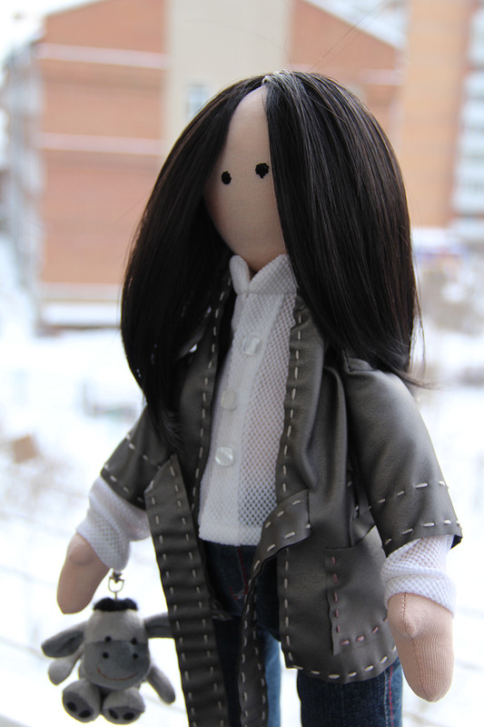 Текстильная кукла от Dipleh