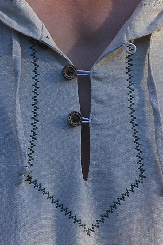 Мужская льняная рубашка от lisenokdocha2013