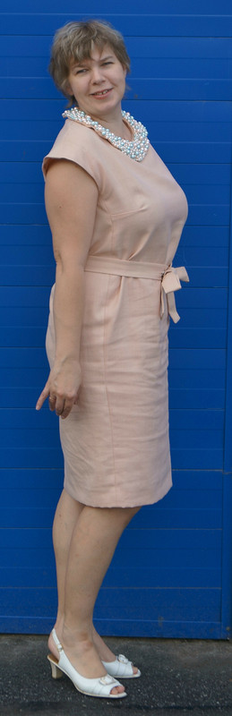 Платье с жемчужным воротником от Светлана В