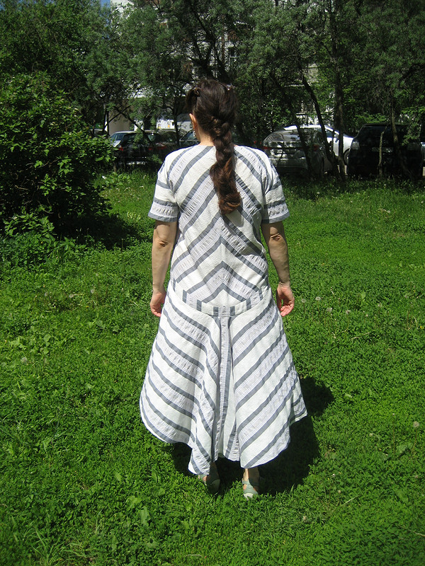 Полосатое платье от Naf-naf