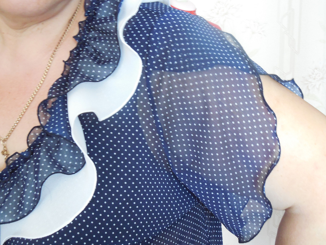 Блузка в горошек от Ольга