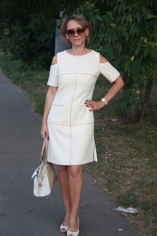 Белое платье «Шанель» от светлана