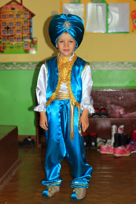 Карнавальный костюм Султан, рост 128 см, Батик