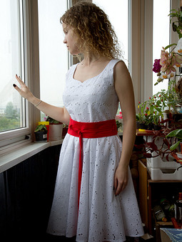 Платье из шитья