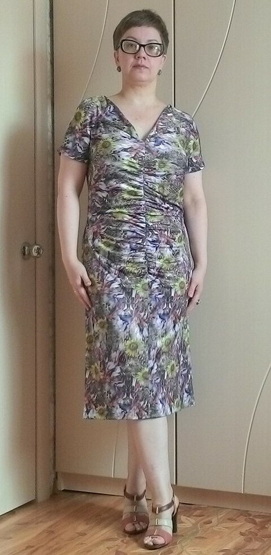 Платье со сборками от cholga