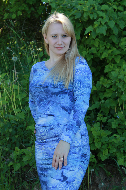 Платье со змеиным принтом от Inna_Salicheva