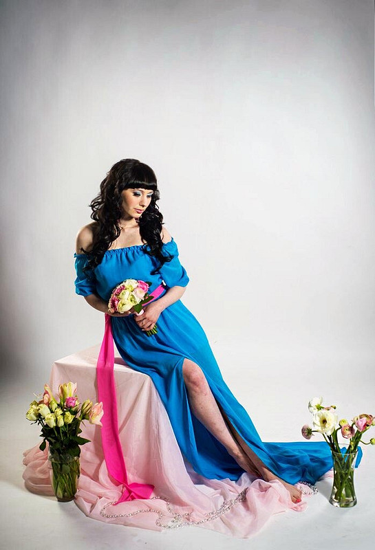 Платье и образ для журнала от ludmilakaluga