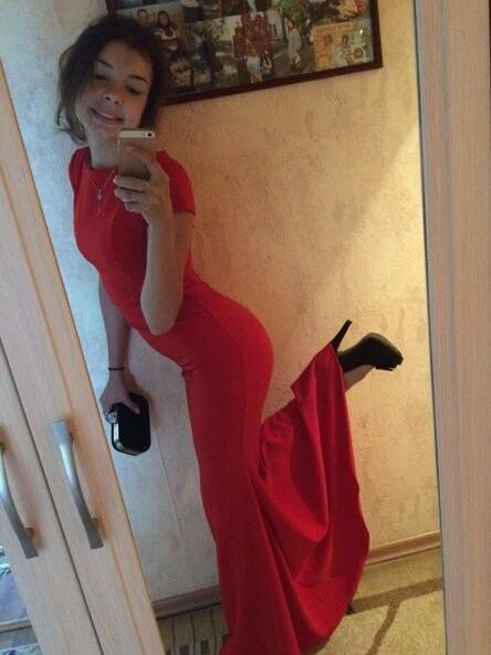 Red dress от chigarkova
