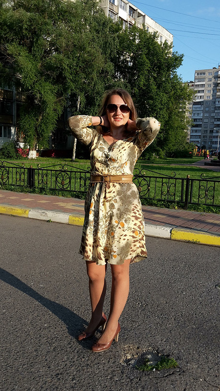 Платье «По следам тигра» от Lalika