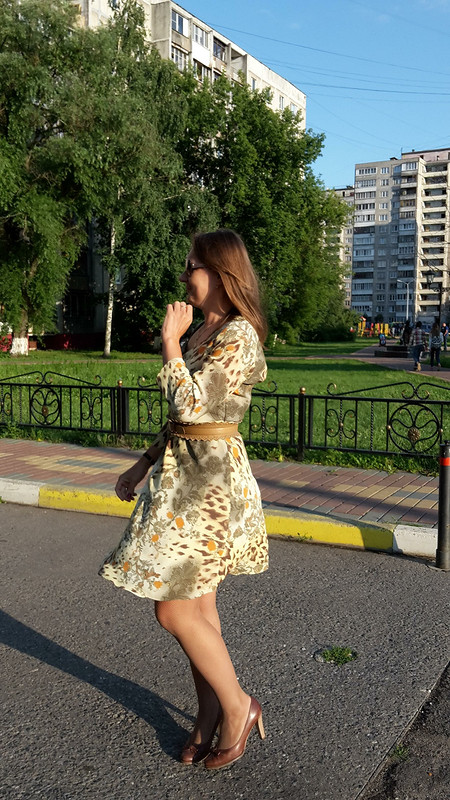 Платье «По следам тигра» от Lalika