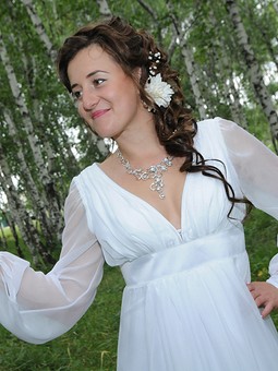 Платье невесты как у Дженифер Лопез