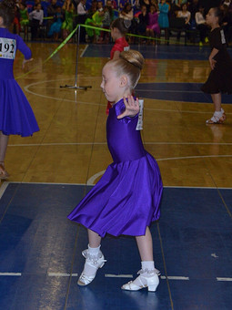 Рейтинговое платье для спортивных танцев