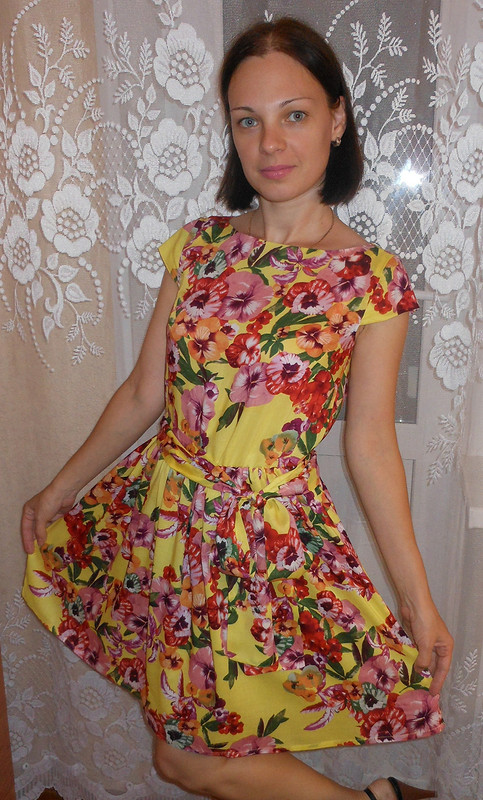 Цветочное платье от irida10