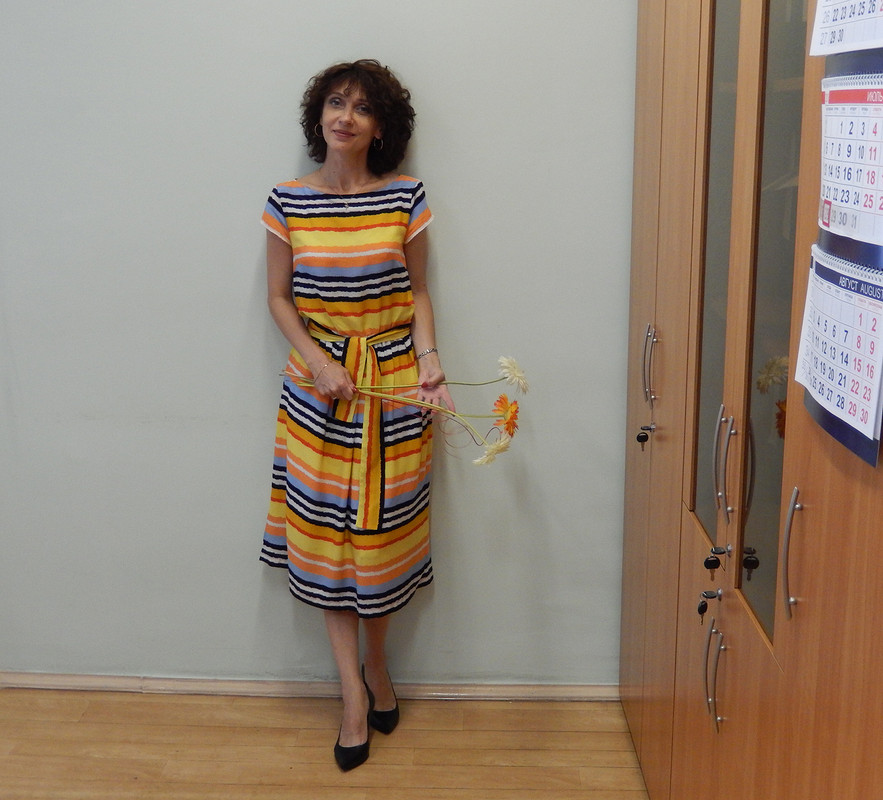 Моё новое платье. Полосатое от julia.golubkova