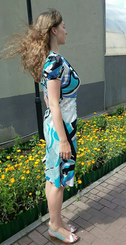 Сатиновое платье от nata-71