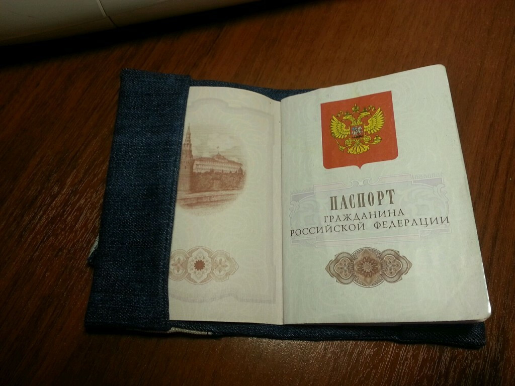 Обложечка на паспорт от Татьяна Титаренко