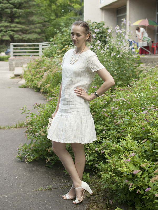 Платье с заниженной талией от Анастасия Морозова