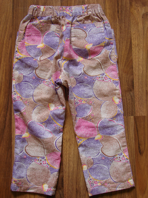 Летние брюки в цветочек от odri07