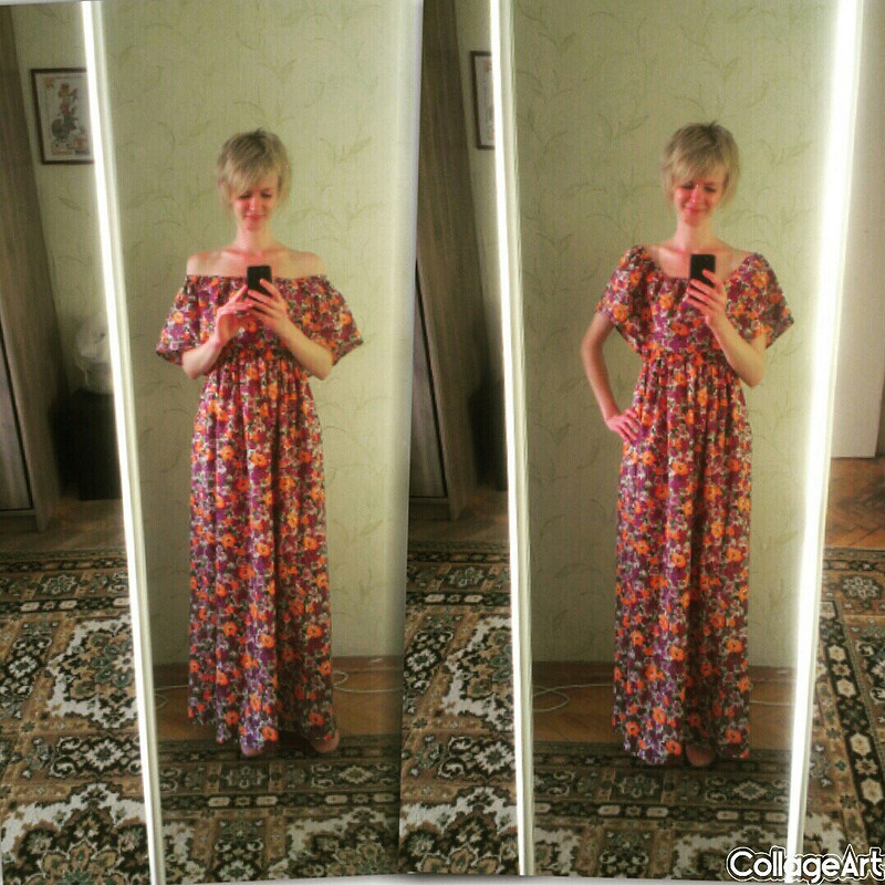 Платье цветочное настроение)) от Vlaska