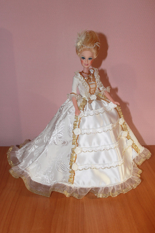 Платье для куклы эпохи Рококо от Melanoma