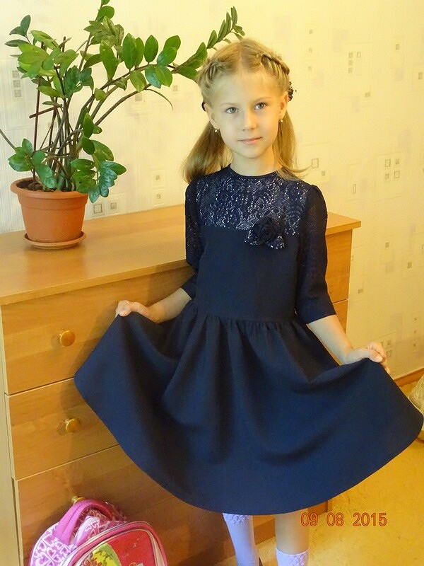 Школьный гардероб: платья с коротким рукавом от Мелания