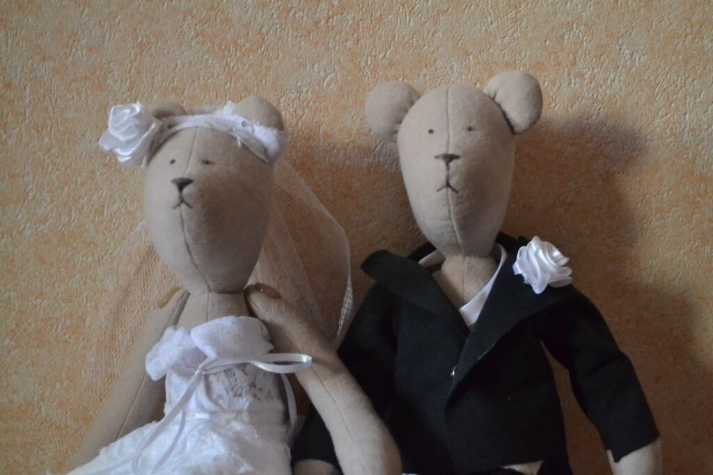 Мишки Тильды на свадьбу от Carevna Nesmejana