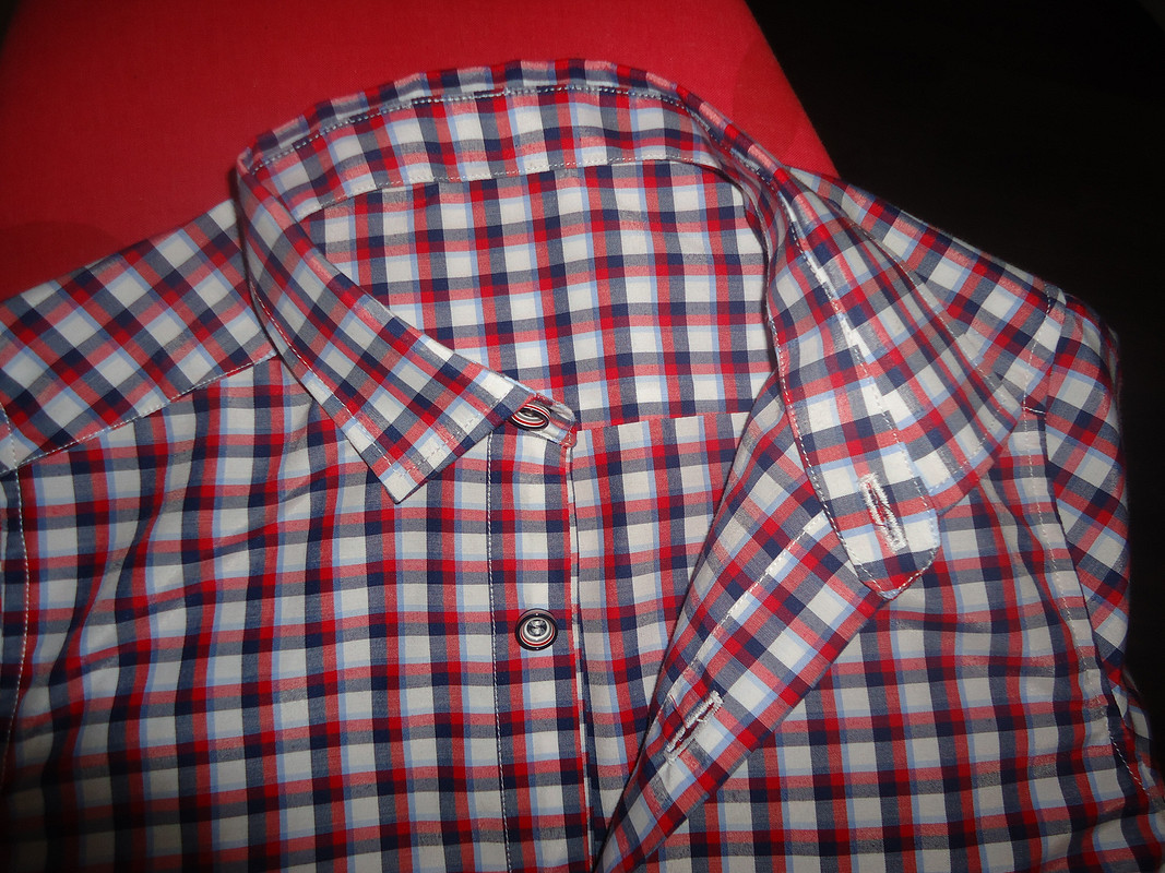 Рубашка, а пуговицы то я какие нашла !!! :) от lebr77