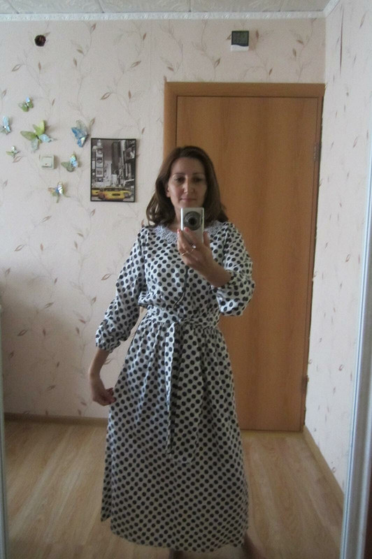Платье в горошек от Zilya33