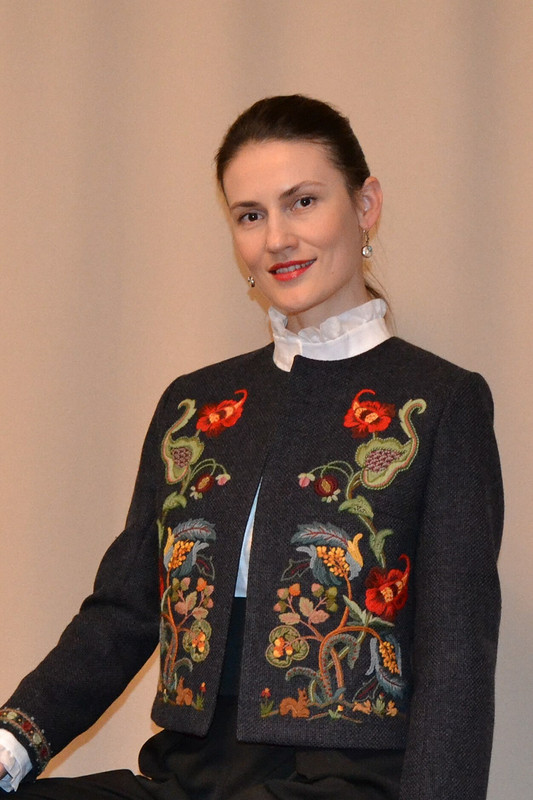 Жакет с ручной вышивкой от MissCouturière