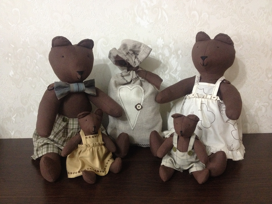 Медвежья семейка от PanchenkOlha