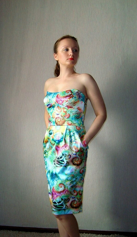 Яркое корсажное платье от Olesya_Snow