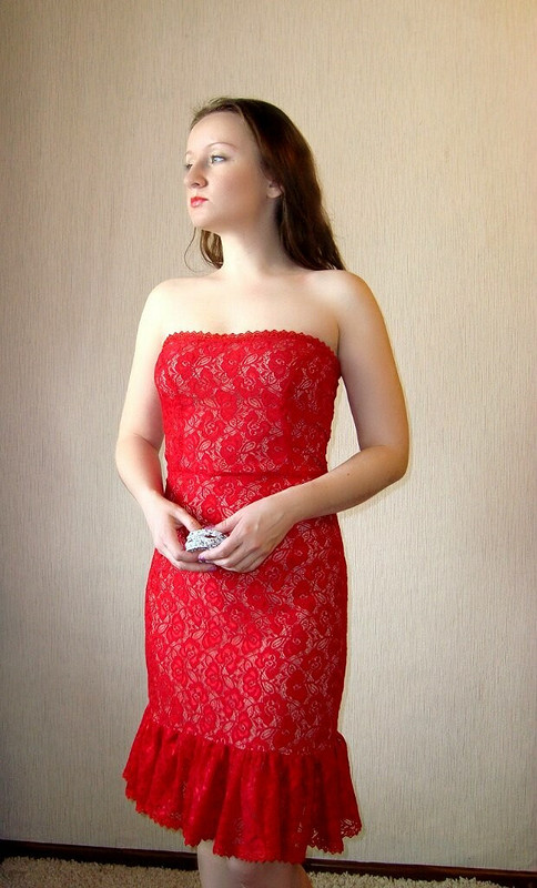 Кружевное платье-бюстье от Olesya_Snow