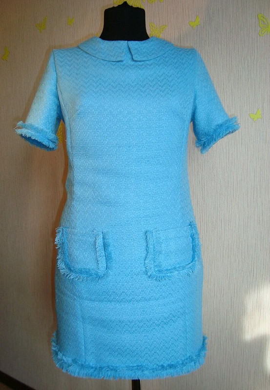 Уютное голубое платье от Olesya_Snow