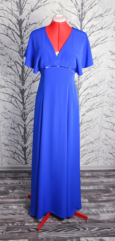 Синее платье от natalie000