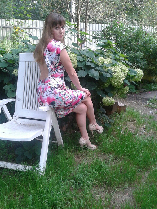Платье с открытой спиной от Nattamikhaylova