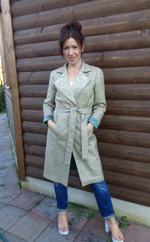 Пальто с украденным акцентом от Ирина кудряшка