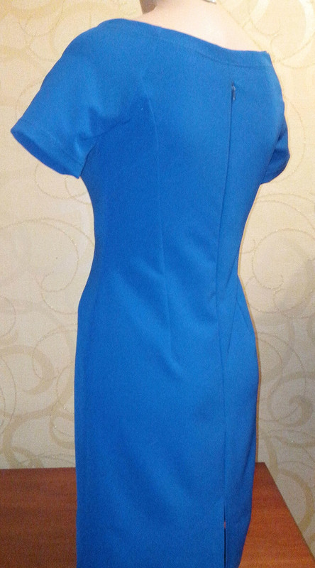 Платье цвета сапфира от kukolka