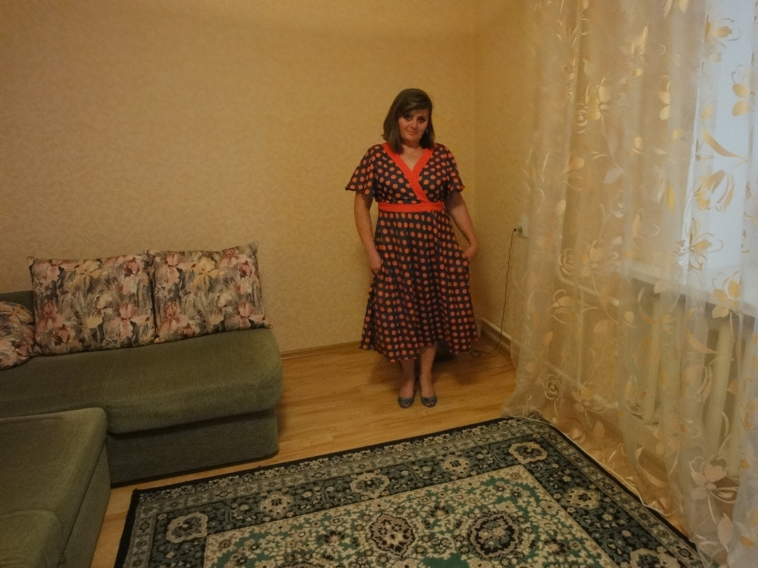 Соблазнительное платье в горошек от Natalia_Koreshkova