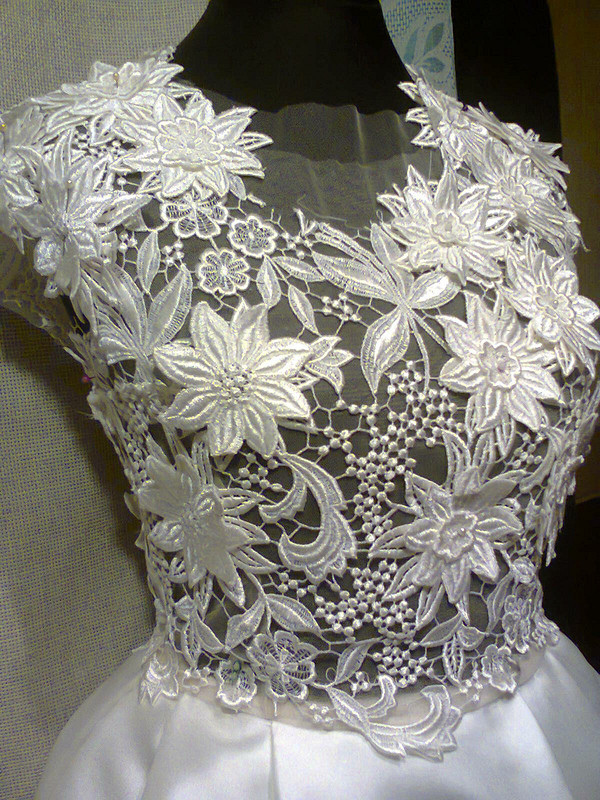 Свадебное кароткое платье от Lina