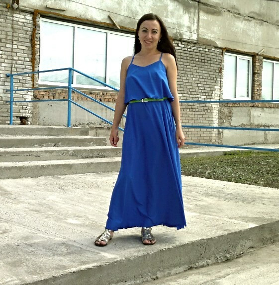 Платье-сарафан для девочки от OrhideyaG
